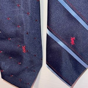 2 YSL Ties